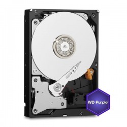 WD HDD 3.5" 4TB 5400RPM AV 64MB SATA 6GB/S PURPLE