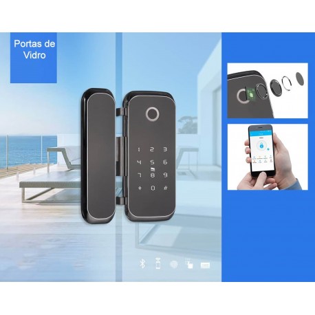 Fechadura Portas de Vidro - VORV315